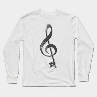 Music is the key. Long Sleeve T-Shirt